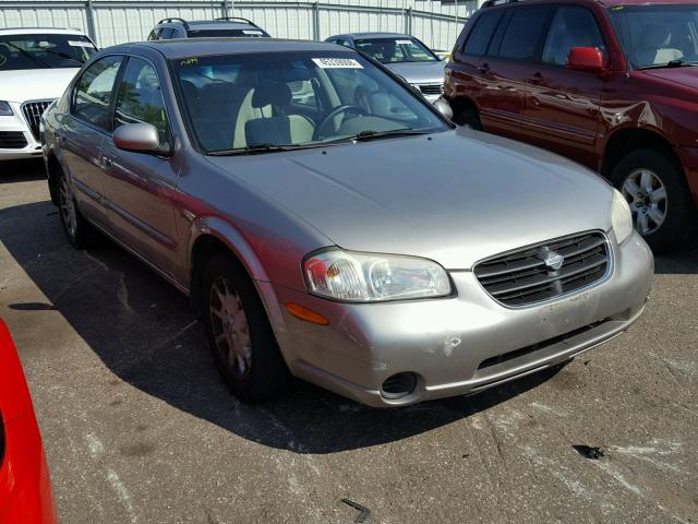 JN1CA31D71T814033 - 2001 NISSAN MAXIMA GXE GRAY photo 1