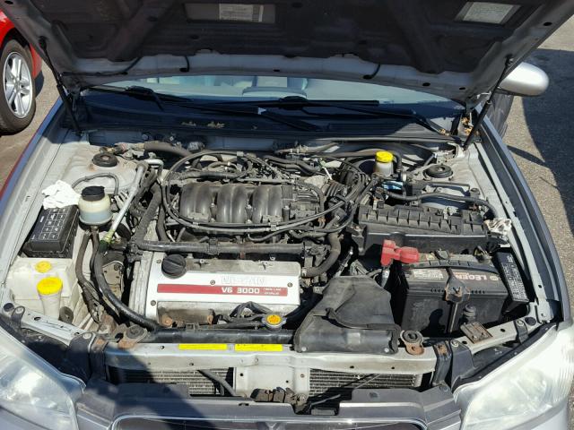 JN1CA31D71T814033 - 2001 NISSAN MAXIMA GXE GRAY photo 7