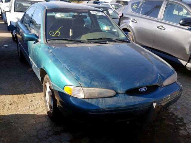 1FALP65L8TK177893 - 1996 FORD CONTOUR GL GREEN photo 1