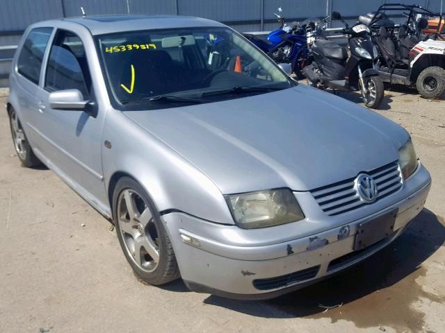 9BWDD61J514062137 - 2001 VOLKSWAGEN GTI GLS SILVER photo 1