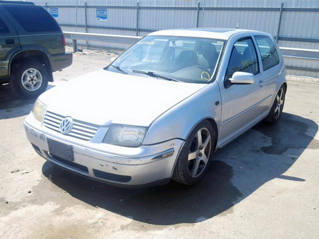 9BWDD61J514062137 - 2001 VOLKSWAGEN GTI GLS SILVER photo 2