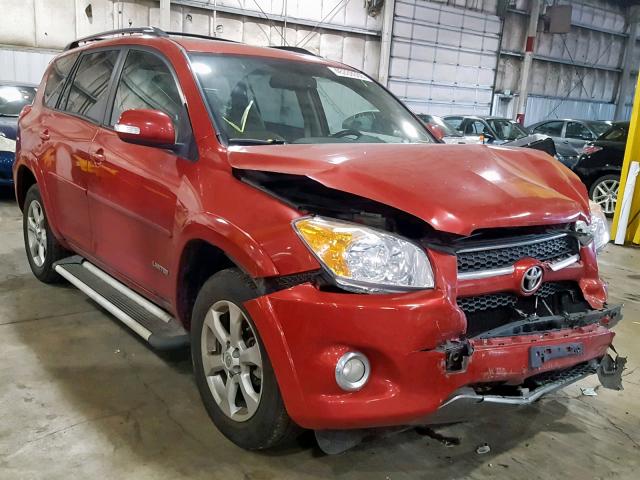 2T3YF4DV9BW067418 - 2011 TOYOTA RAV4 LIMIT RED photo 1