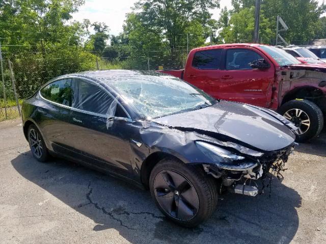 5YJ3E1EA0JF101662 - 2018 TESLA MODEL 3 GRAY photo 1