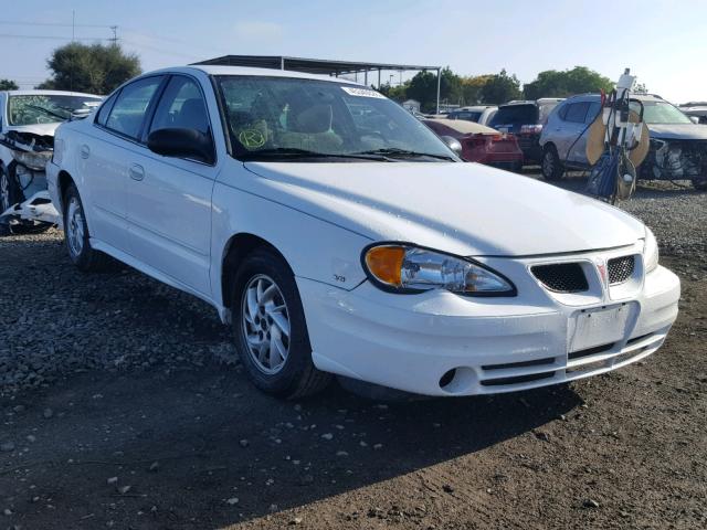 1G2NF52E74M663627 - 2004 PONTIAC GRAND AM S Սպիտակ լուսանկար 1