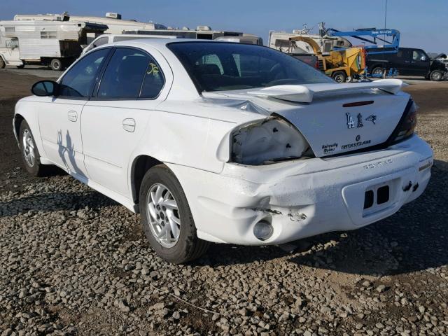 1G2NF52E74M663627 - 2004 PONTIAC GRAND AM S Սպիտակ լուսանկար 3