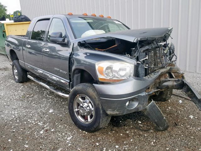 3D3LX39C96G185152 - 2006 DODGE RAM 3500 GRAY photo 1