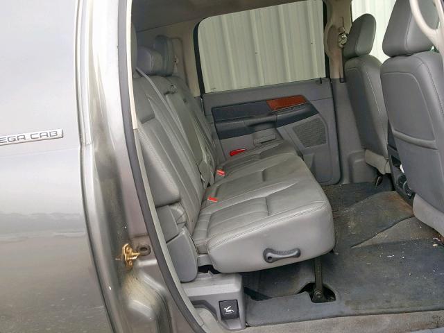 3D3LX39C96G185152 - 2006 DODGE RAM 3500 GRAY photo 6