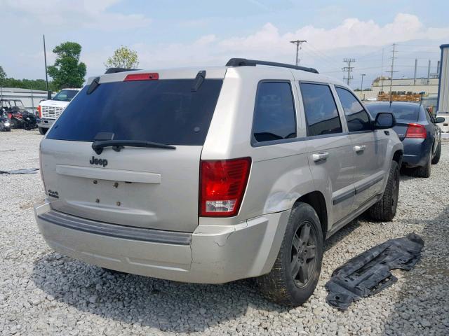 1J8GR48K77C500532 - 2007 JEEP GRAND CHER TAN photo 4