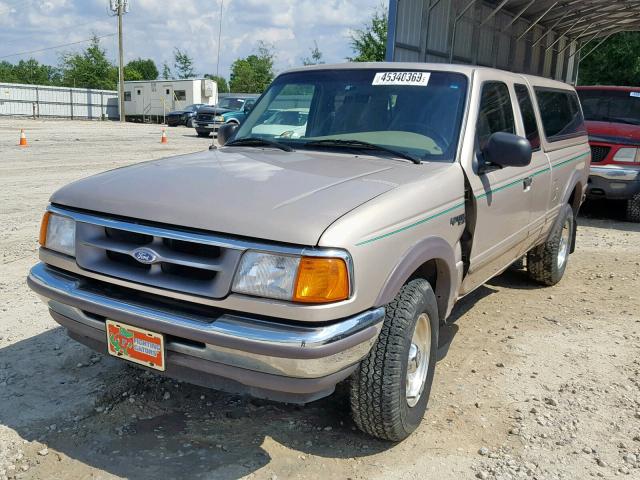 1FTCR15X8VPA90477 - 1997 FORD RANGER SUP GOLD photo 2