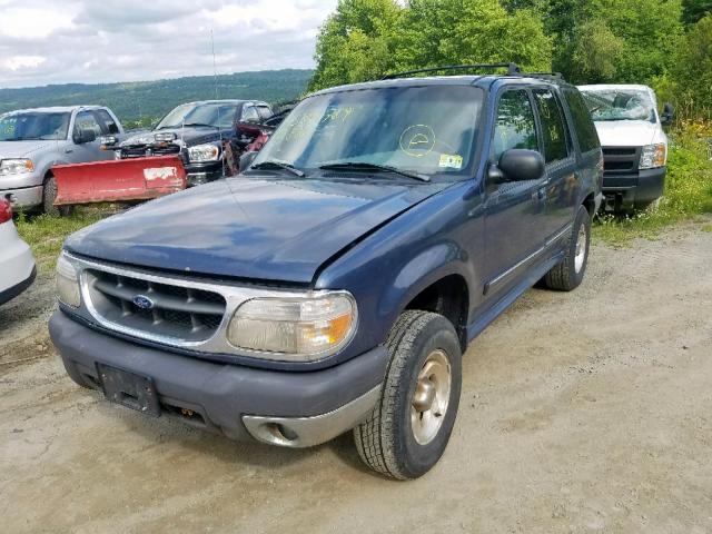 1FMZU34EXXUB70514 - 1999 FORD EXPLORER BLUE photo 2