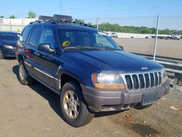 1J4GW48S2YC372602 - 2000 JEEP GRAND CHER BLUE photo 1