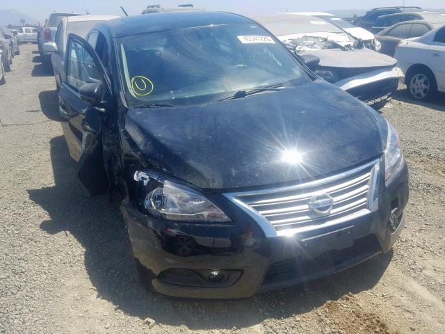 3N1AB7AP5EY324869 - 2014 NISSAN SENTRA S BLACK photo 1