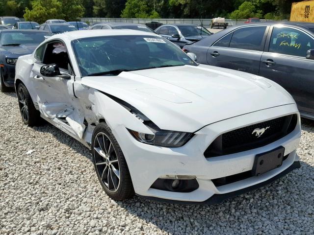 1FA6P8CF7G5267756 - 2016 FORD MUSTANG GT WHITE photo 1