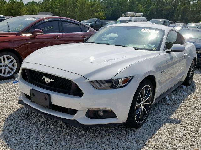 1FA6P8CF7G5267756 - 2016 FORD MUSTANG GT WHITE photo 2