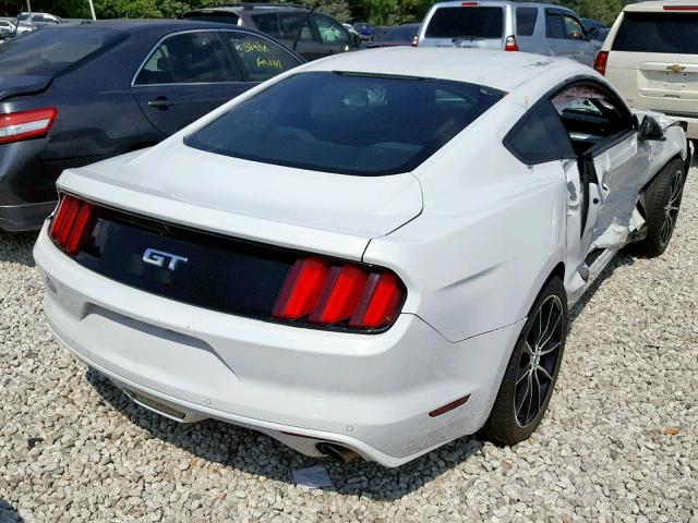 1FA6P8CF7G5267756 - 2016 FORD MUSTANG GT WHITE photo 4