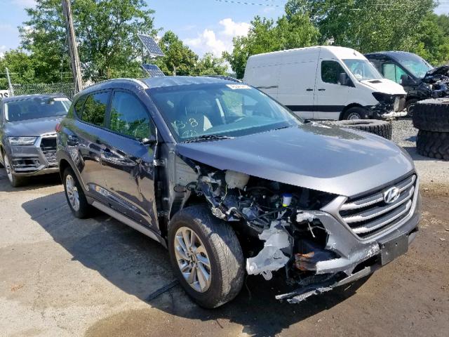 KM8J33A49JU647923 - 2018 HYUNDAI TUCSON SEL GRAY photo 1