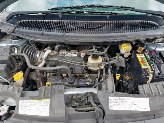 2A4GP54L16R753721 - 2006 CHRYSLER TOWN & COU BLUE photo 7