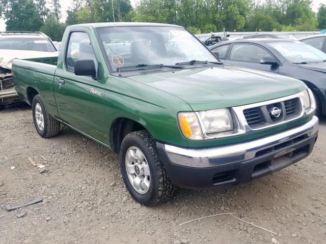 1N6DD21S8WC350434 - 1998 NISSAN FRONTIER X GREEN photo 1