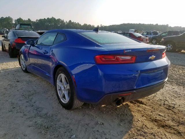 1G1FB1RX3G0178112 - 2016 CHEVROLET CAMARO LT BLUE photo 3