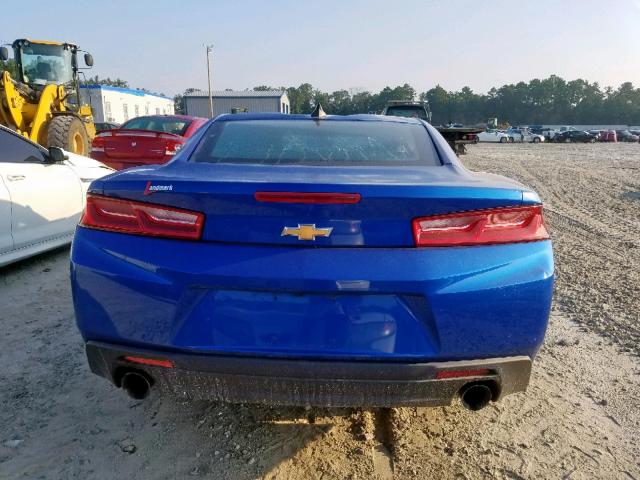 1G1FB1RX3G0178112 - 2016 CHEVROLET CAMARO LT BLUE photo 9