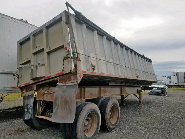 2084A781 - 1981 DUMP TRAILER SILVER photo 4