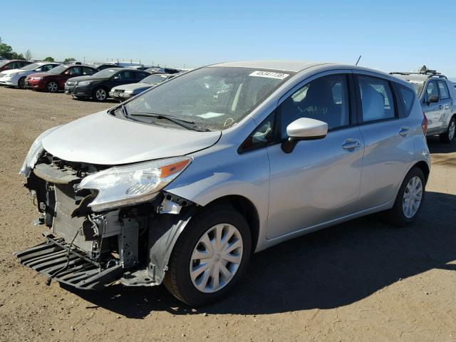 3N1CE2CPXGL407892 - 2016 NISSAN VERSA NOTE SILVER photo 2