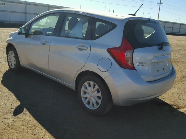 3N1CE2CPXGL407892 - 2016 NISSAN VERSA NOTE SILVER photo 3