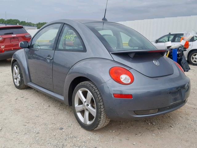 3VWSW31C87M519075 - 2007 VOLKSWAGEN NEW BEETLE ნაცრისფერი ფოტო 3