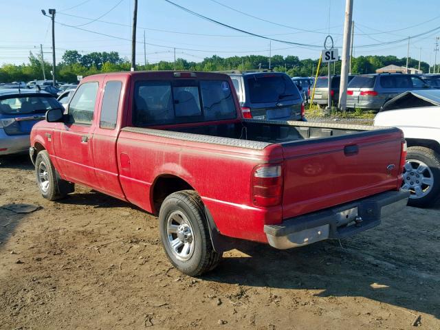 1FTYR14V21PB36093 - 2001 FORD RANGER SUP RED photo 3