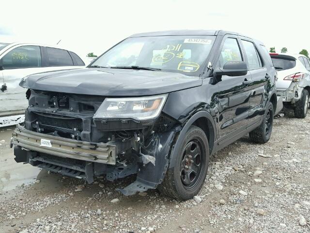 1FM5K8AR4GGD16090 - 2016 FORD EXPLORER P BLACK photo 2