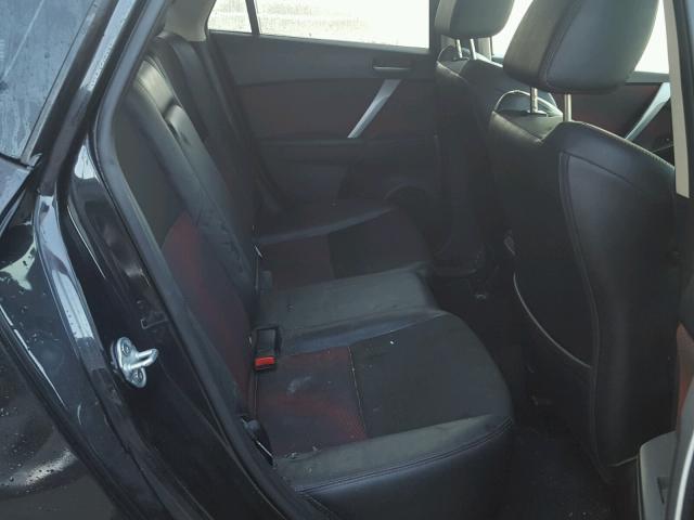 JM1BL1L45C1550460 - 2012 MAZDA SPEED 3 BLACK photo 6