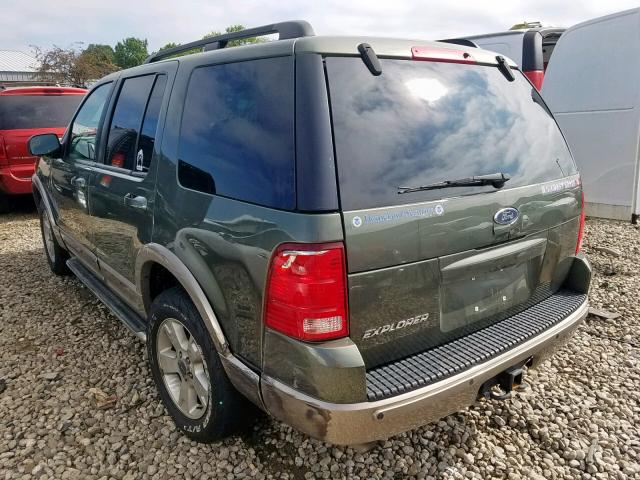 1FMZU74K33UA97798 - 2003 FORD EXPLORER E GREEN photo 3