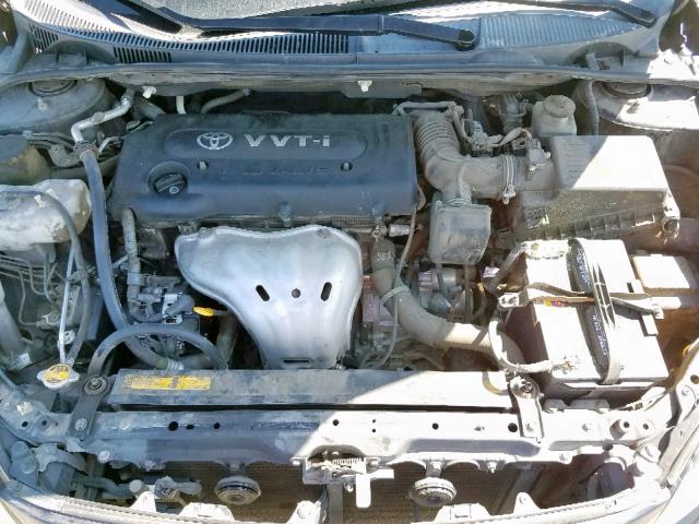 JTKDE167990302129 - 2009 TOYOTA SCION TC შავი ფოტო 7