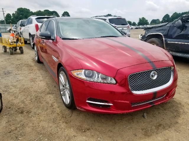 SAJWA2GB6BLV16442 - 2011 JAGUAR XJL RED photo 1