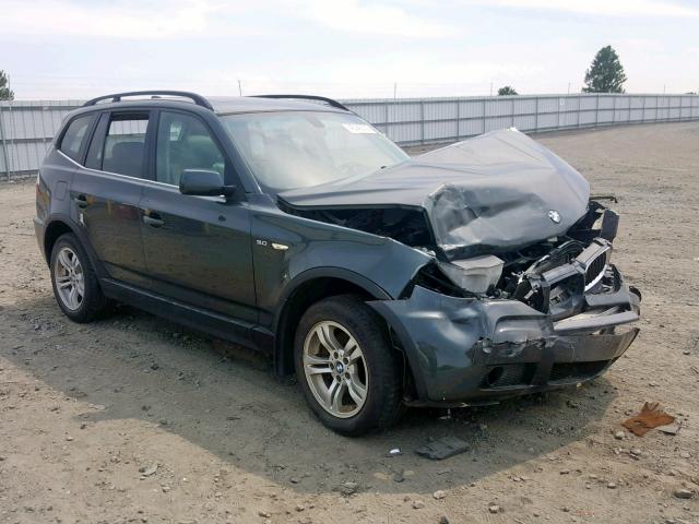 WBXPA93436WG79935 - 2006 BMW X3 3.0I BLACK photo 1