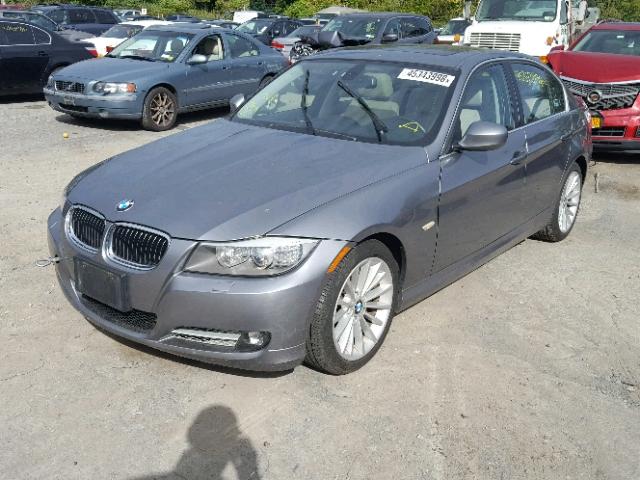 WBAPN7C53BA949018 - 2011 BMW 335 D GRAY photo 2