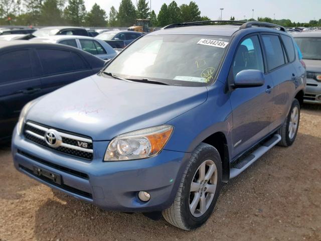 JTMBK31V785069829 - 2008 TOYOTA RAV4 LIMIT BLUE photo 2