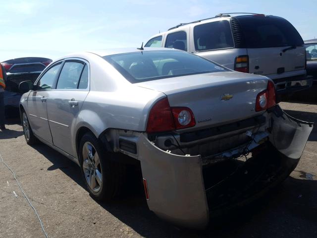 1G1ZH57B48F201034 - 2008 CHEVROLET MALIBU 1LT 银色 照片 3