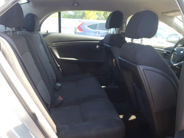 1G1ZH57B48F201034 - 2008 CHEVROLET MALIBU 1LT 银色 照片 6