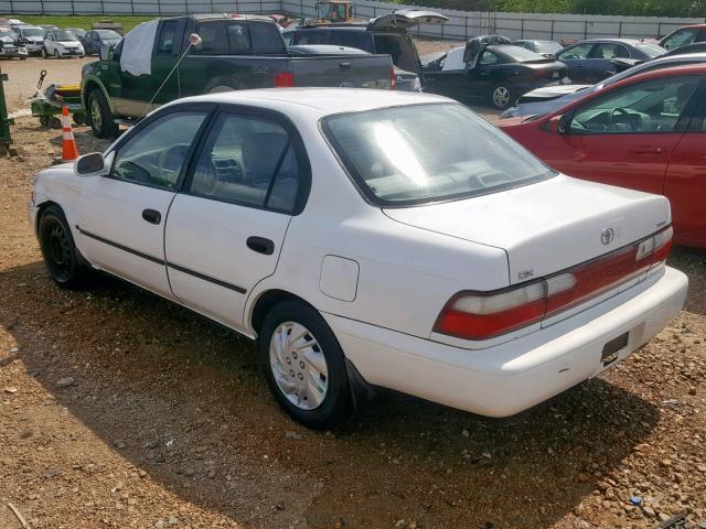 1NXBB02E5TZ464745 - 1996 TOYOTA COROLLA DX WHITE photo 3