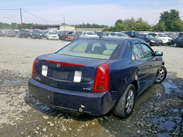 1G6DP567050162266 - 2005 CADILLAC CTS HI FEA BLUE photo 4