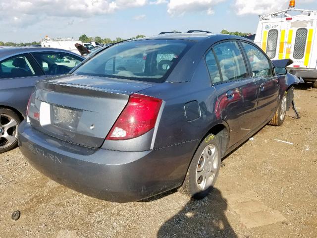 1G8AJ52F84Z217548 - 2004 SATURN ION LEVEL GRAY photo 4