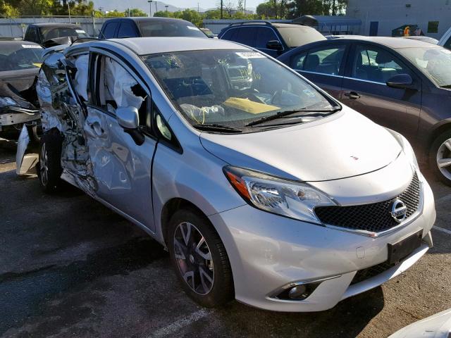 3N1CE2CP7FL390001 - 2015 NISSAN VERSA NOTE SILVER photo 1