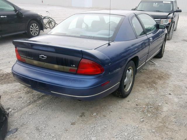 2G1WW12M3T9151013 - 1996 CHEVROLET MONTE CARL ლურჯი ფოტო 4