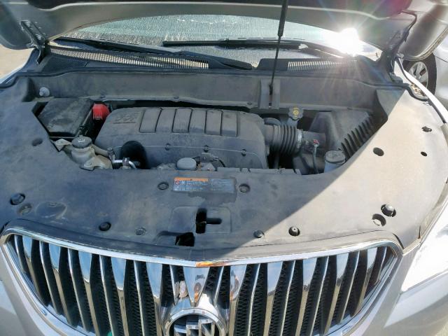 5GAKVBKD5FJ144900 - 2015 BUICK ENCLAVE SILVER photo 7