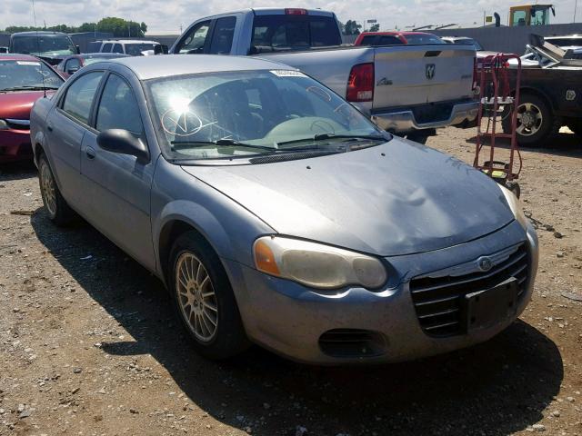 1C3EL46X16N190724 - 2006 CHRYSLER SEBRING SILVER photo 1