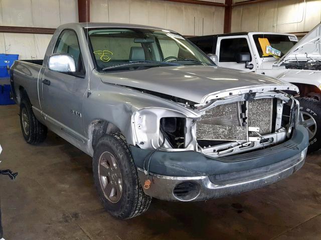 1D7HA16K48J151563 - 2008 DODGE RAM 1500 S SILVER photo 1