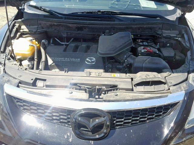 JM3TB38V680162064 - 2008 MAZDA CX-9 BLACK photo 7