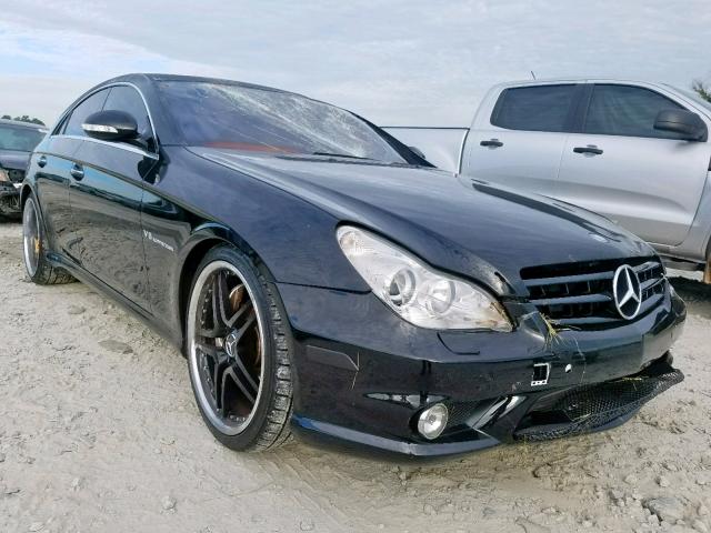 WDDDJ76XX6A046441 - 2006 MERCEDES-BENZ CLS 55 AMG BLACK photo 1