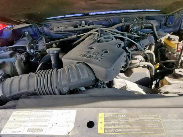 1FTZR45E13PA51950 - 2003 FORD RANGER SUP BLUE photo 7